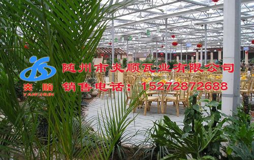 餐飲業(yè)采光板工程案例圖