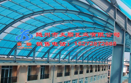 蔬菜批發(fā)市場玻璃鋼采光防腐板工程案例